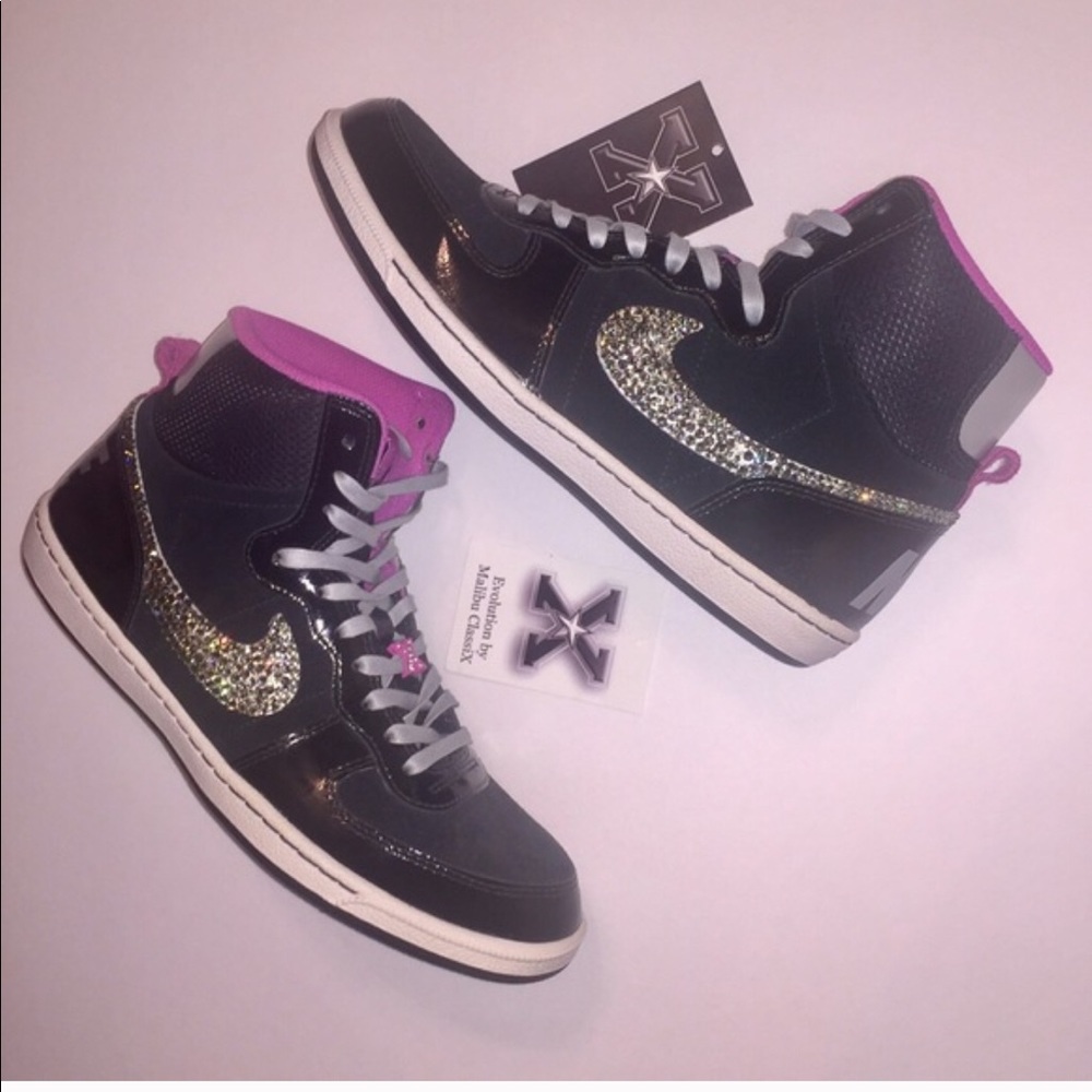 Swarovski crystal unique Nike shoes